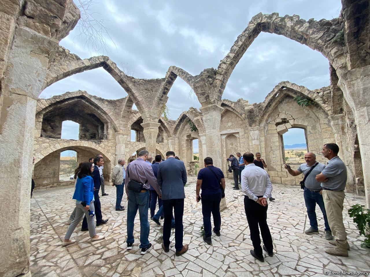 Another working visit organized to Azerbaijan's liberated Aghdam (PHOTO)