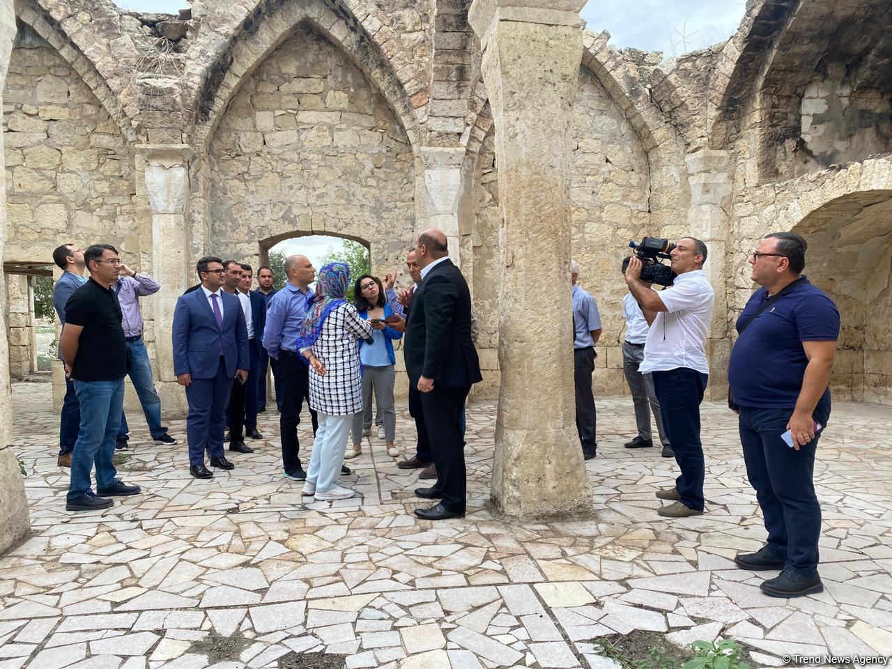 Another working visit organized to Azerbaijan's liberated Aghdam (PHOTO)