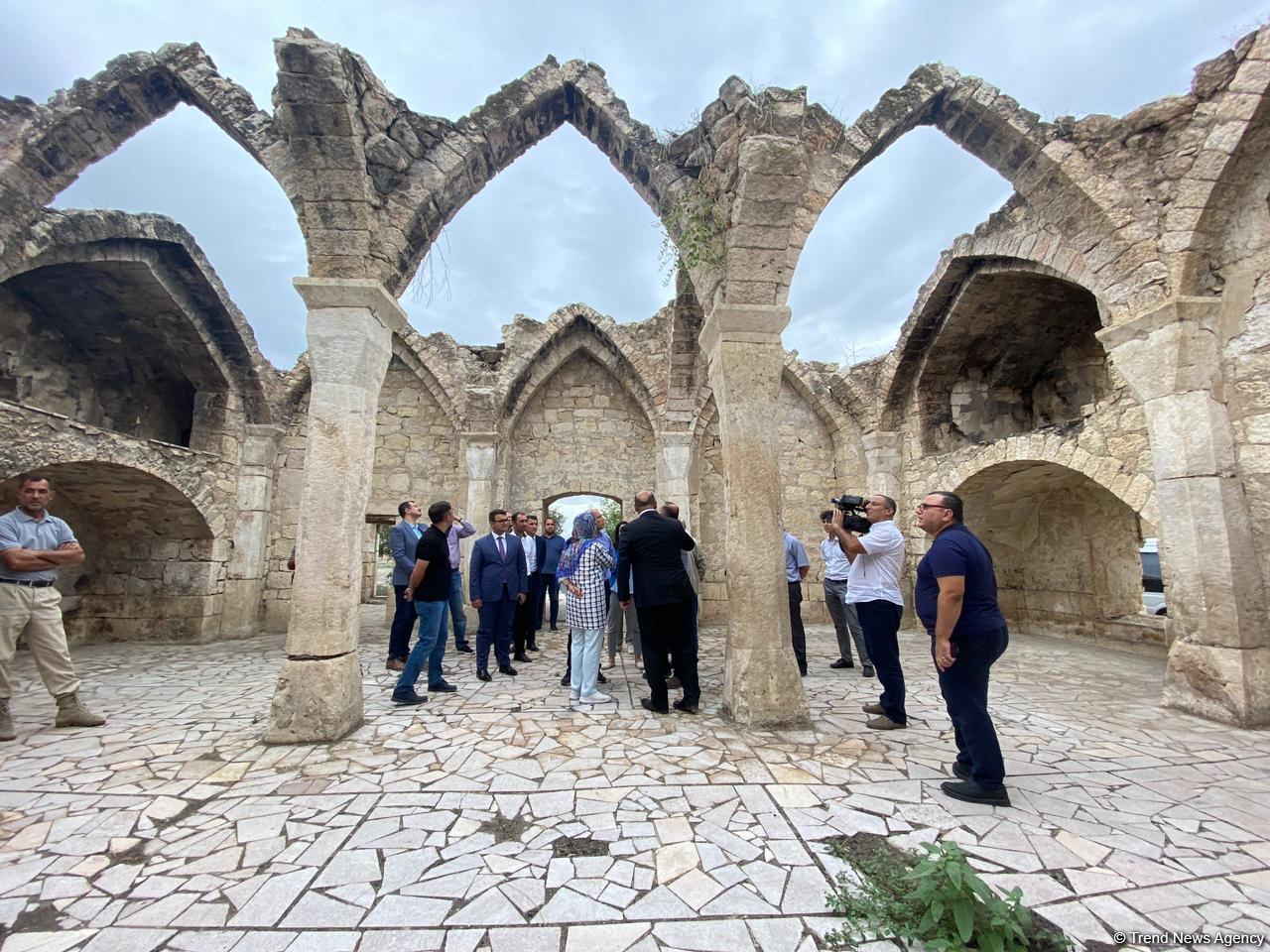 Another working visit organized to Azerbaijan's liberated Aghdam (PHOTO)