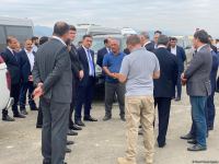 Azerbaijani working groups inspecting Fuzuli Airport (PHOTO)