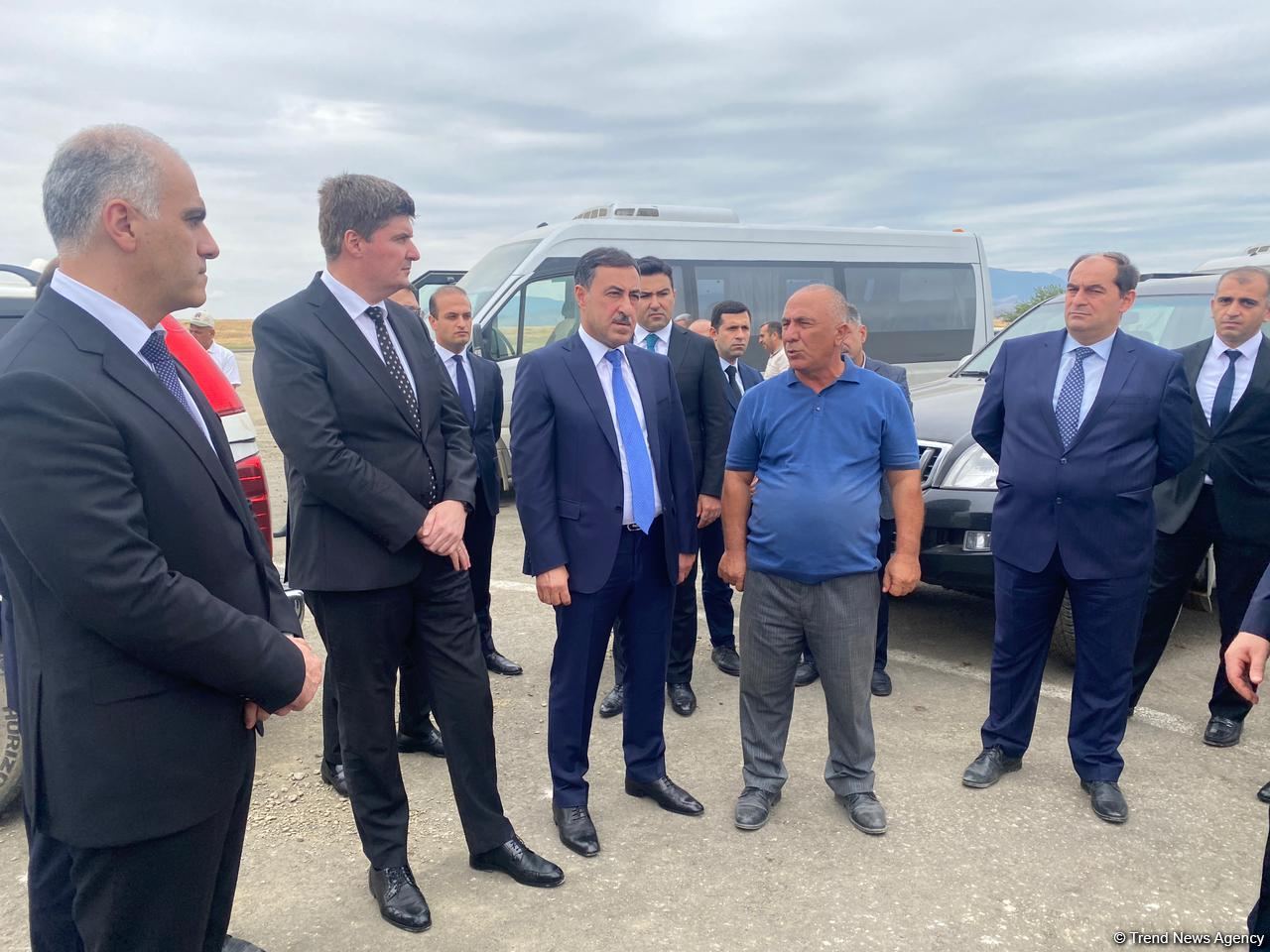 Azerbaijani working groups inspecting Fuzuli Airport (PHOTO)