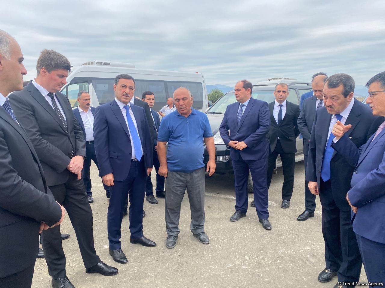 Azerbaijani working groups inspecting Fuzuli Airport (PHOTO)