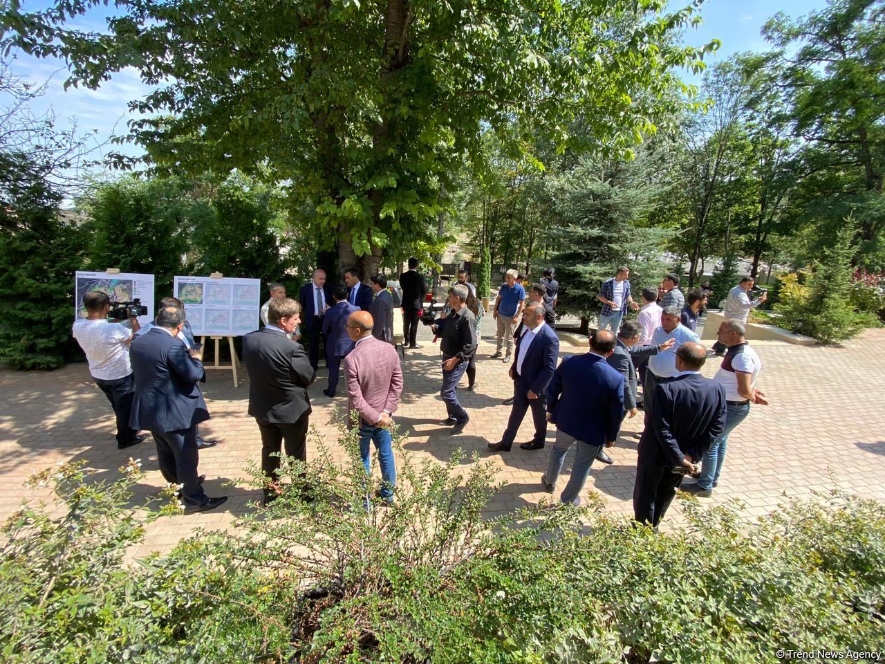 Reps of Interdepartmental Center under Coordination Headquarters visiting Azerbaijan's Shusha (PHOTO)