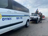 Another group of Azerbaijani firefighters leaves for Turkey to extinguish forest fires (PHOTO)