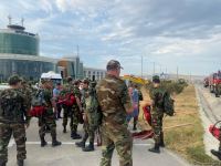Another group of Azerbaijani firefighters leaves for Turkey to extinguish forest fires (PHOTO)
