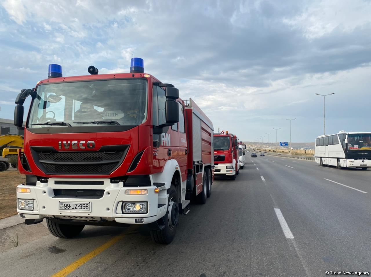 Azerbaijan sending fourth group of firefighters, rescuers to Turkey