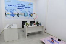 Azerbaijani president attends opening of new ASAN Service Center in Baku (PHOTO)