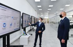 Azerbaijani president attends opening of new ASAN Service Center in Baku (PHOTO)