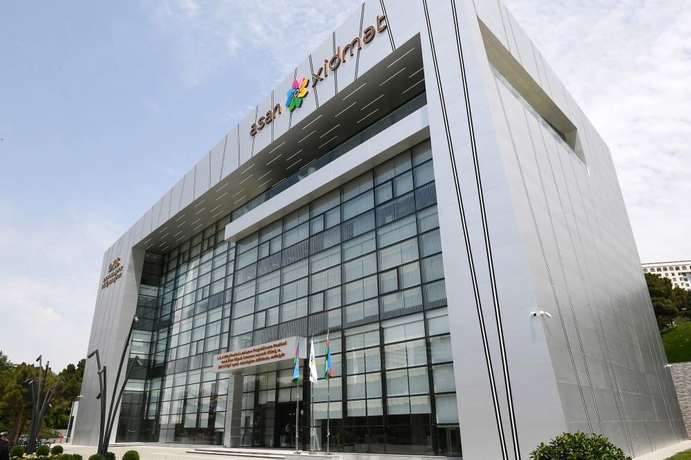 Azerbaijani president attends opening of new ASAN Service Center in Baku (PHOTO)