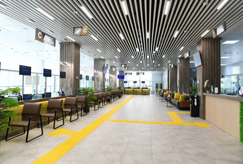 Azerbaijani president attends opening of new ASAN Service Center in Baku (PHOTO)