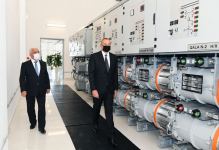 President Ilham Aliyev inaugurates newly renovated 110/35/6 kV “Surakhani” substation (PHOTO)