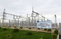 President Ilham Aliyev attends opening of newly renovated 500/330/220 kV Absheron substation (PHOTO)