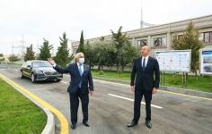 President Ilham Aliyev attends opening of newly renovated 500/330/220 kV Absheron substation (PHOTO)