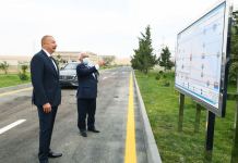 President Ilham Aliyev attends opening of newly renovated 500/330/220 kV Absheron substation (PHOTO)