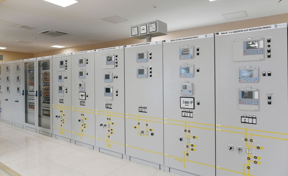 President Ilham Aliyev attends opening of newly renovated 500/330/220 kV Absheron substation (PHOTO)