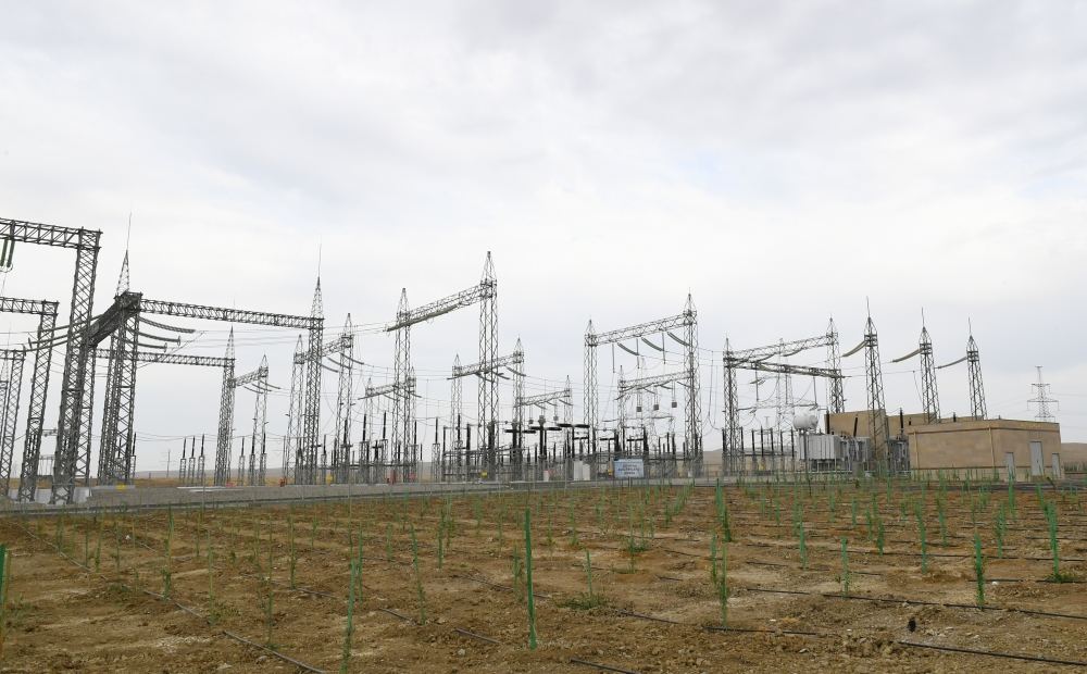 President Ilham Aliyev attends opening of newly renovated 500/330/220 kV Absheron substation (PHOTO)