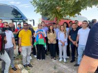 Reps of Azerbaijan's leading youth organizations visit liberated Aghdam (PHOTO)