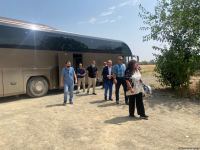 Heads of Azerbaijani NGOs on visit to liberated Aghdam (PHOTO)