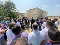 Heads of Azerbaijani NGOs on visit to liberated Aghdam (PHOTO)