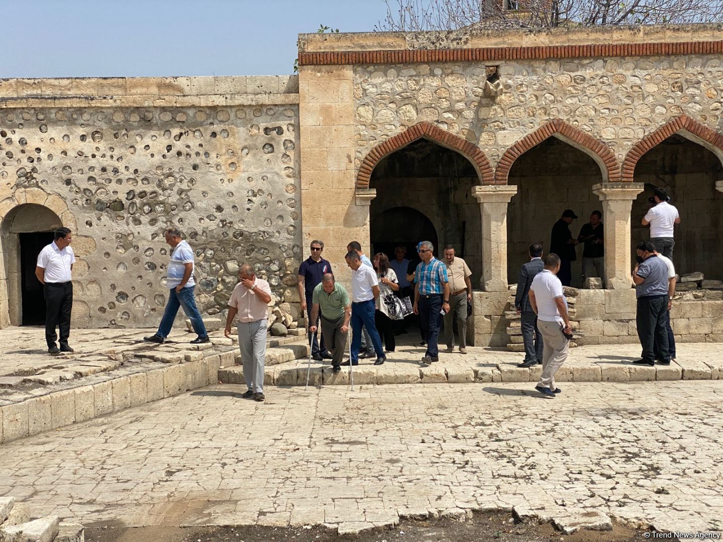 Heads of Azerbaijani NGOs on visit to liberated Aghdam (PHOTO)