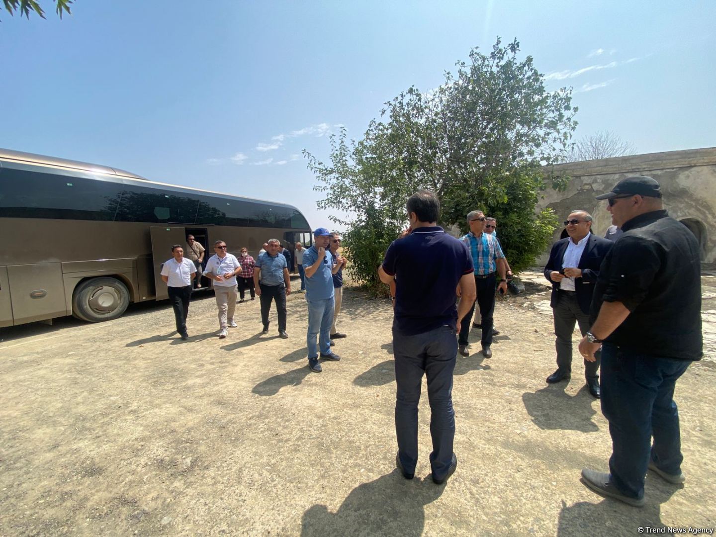 Heads of Azerbaijani NGOs on visit to liberated Aghdam (PHOTO)