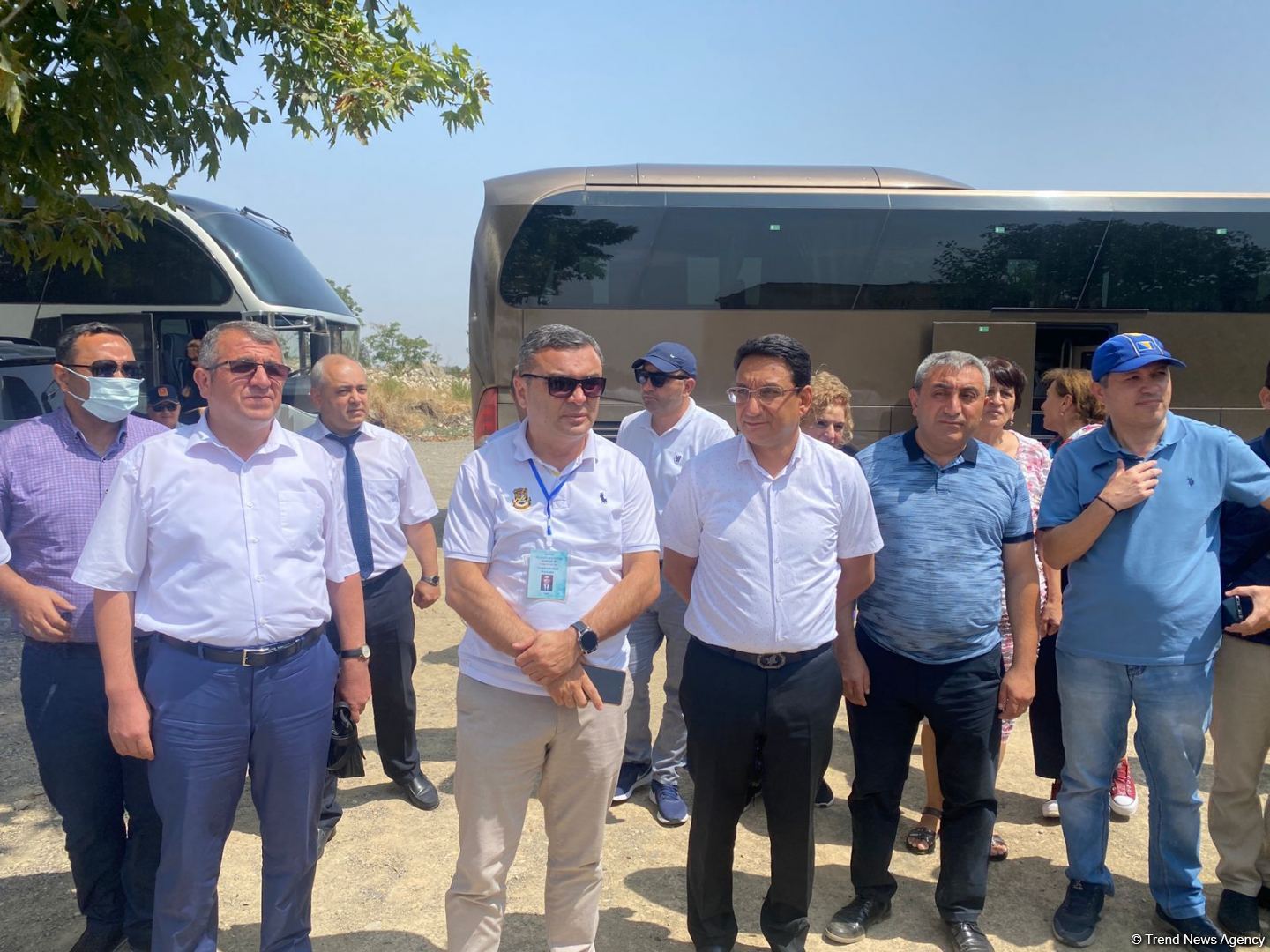 Heads of Azerbaijani NGOs on visit to liberated Aghdam (PHOTO)