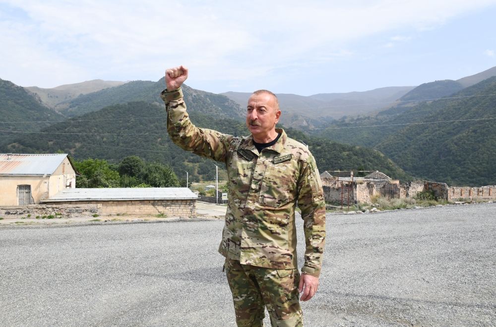 President Ilham Aliyev: We are on our own land. Lake Garagol and other places are ours