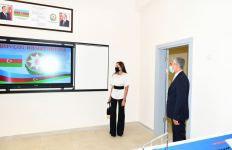Azerbaijan's First VP attends inauguration of educational institutions in Baku's Khazar district (PHOTO/VİDEO)