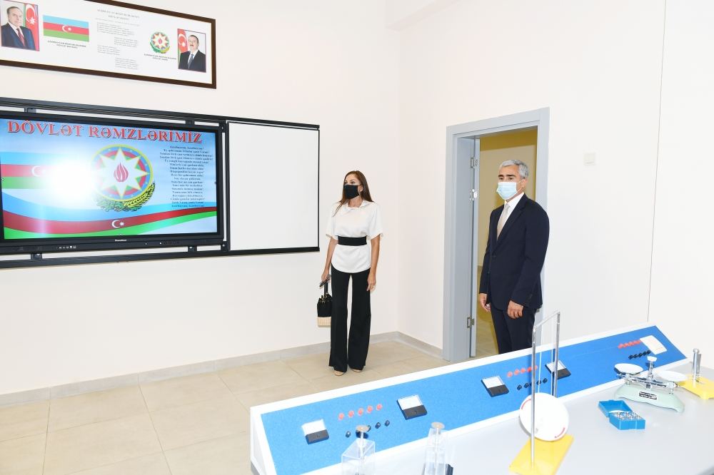 Azerbaijan's First VP attends inauguration of educational institutions in Baku's Khazar district (PHOTO/VİDEO)