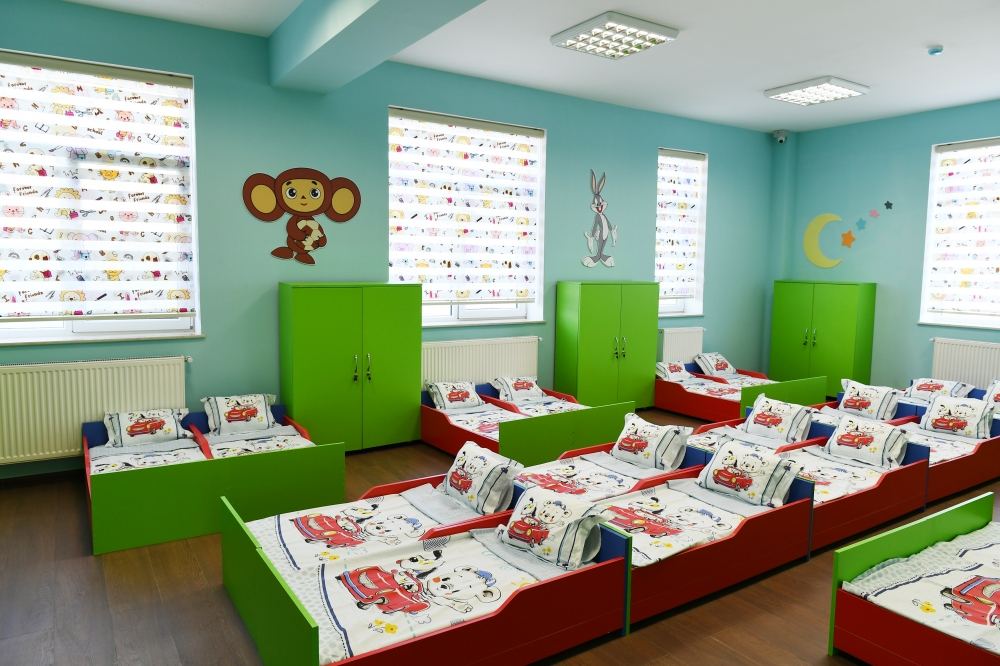 Azerbaijan's First VP attends inauguration of educational institutions in Baku's Khazar district (PHOTO/VİDEO)