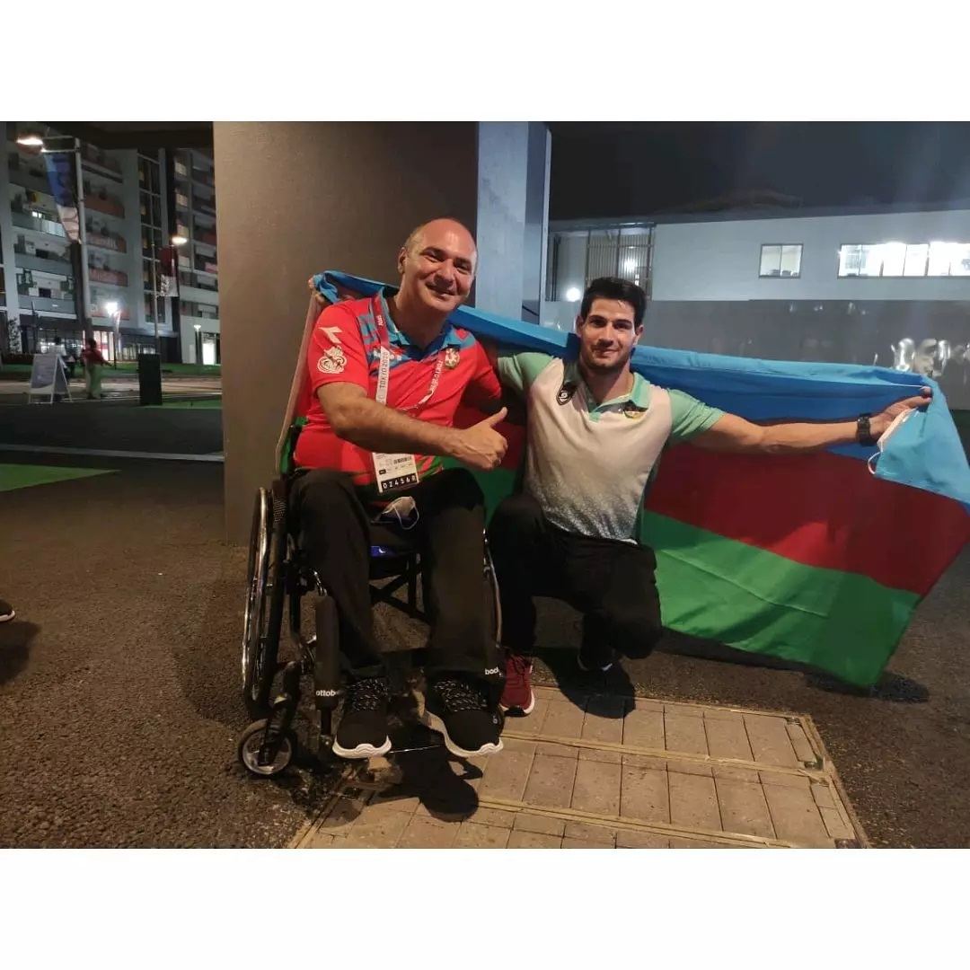 First VP Mehriban Aliyeva congratulates Azerbaijani athlete who won another gold medal at Summer Paralympic Games (PHOTO)