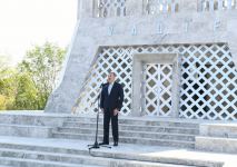 Azerbaijani president, first lady attend opening of Vagif Poetry Days in Shusha (PHOTO)