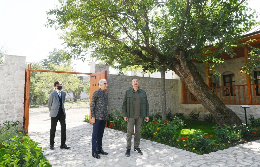 Polad Bulbuloglu restored his father's house - Azerbaijani president