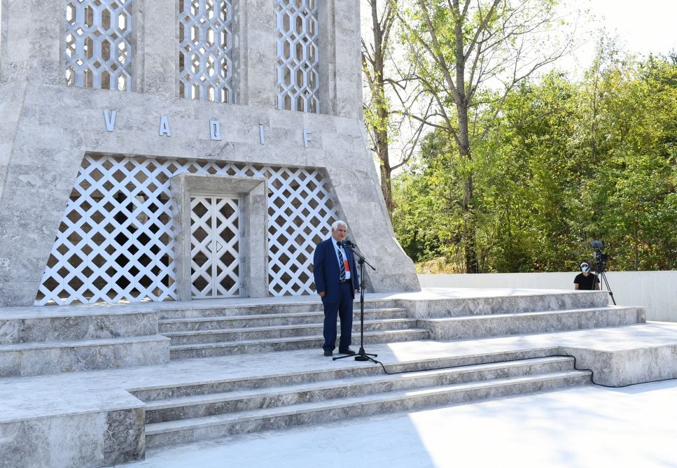 Azerbaijani president, first lady attend opening of Vagif Poetry Days in Shusha (PHOTO)