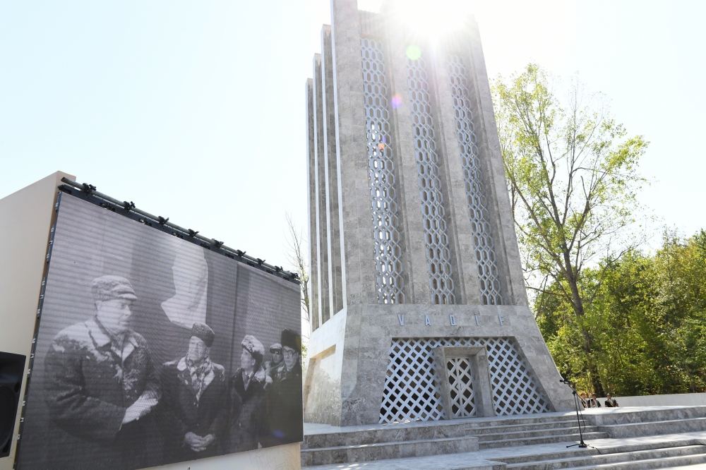 Azerbaijani president, first lady attend opening of Vagif Poetry Days in Shusha (PHOTO)