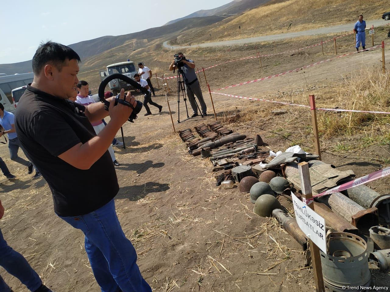 Media reps of Turkic Council members, observer countries begin visit to Azerbaijan's liberated areas (PHOTO)