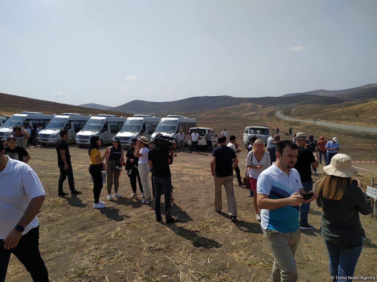 Media reps of Turkic Council members, observer countries begin visit to Azerbaijan's liberated areas (PHOTO)