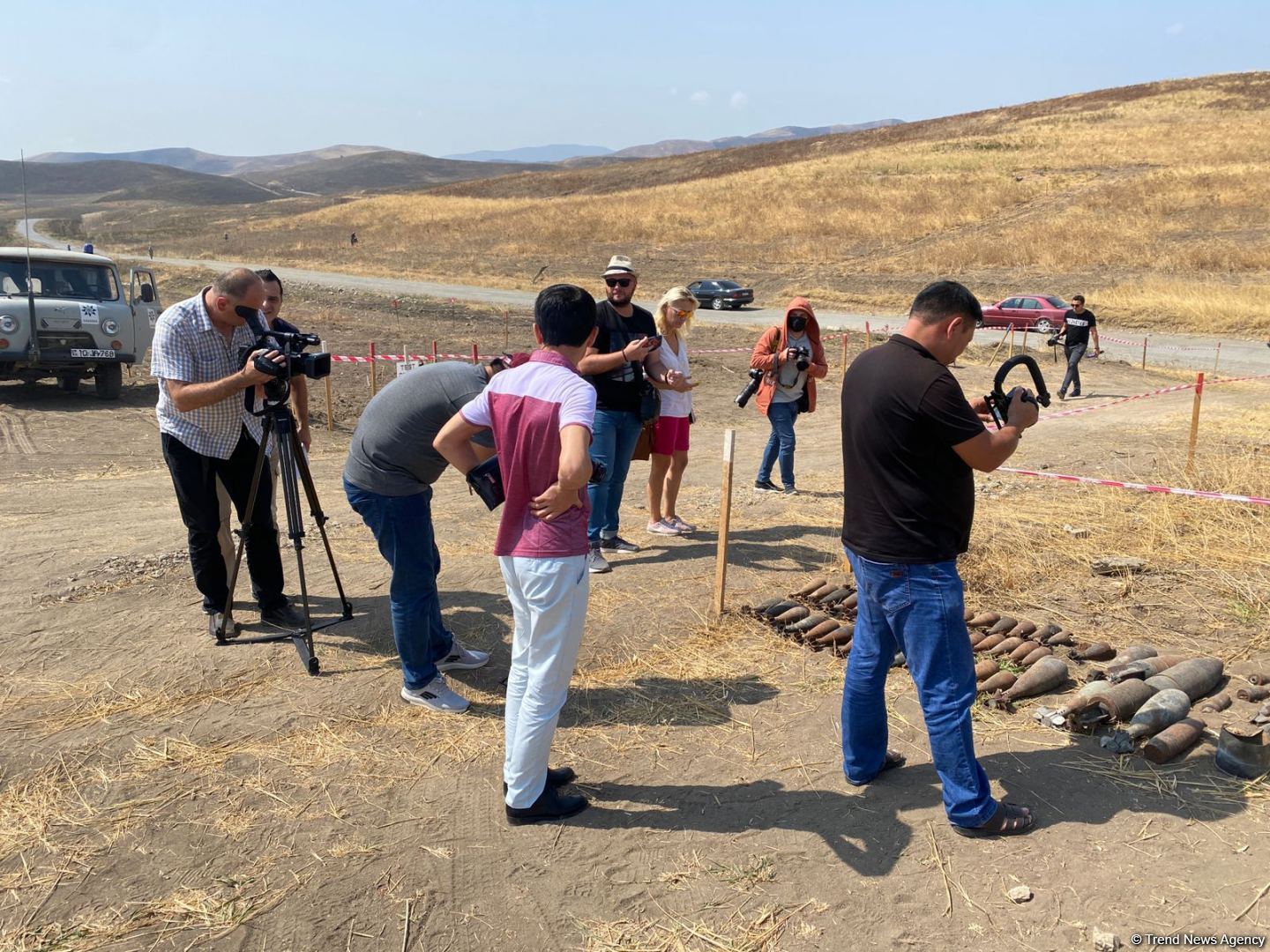 Media reps of Turkic Council members, observer countries begin visit to Azerbaijan's liberated areas (PHOTO)