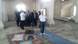 Residents of Azerbaijan’s liberated Aghdam district visit Aghdam Juma Mosque (PHOTO)