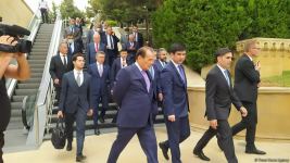 Economy, trade ministers from Turkic Council states visit Martyrs' Alley in Baku (PHOTO)