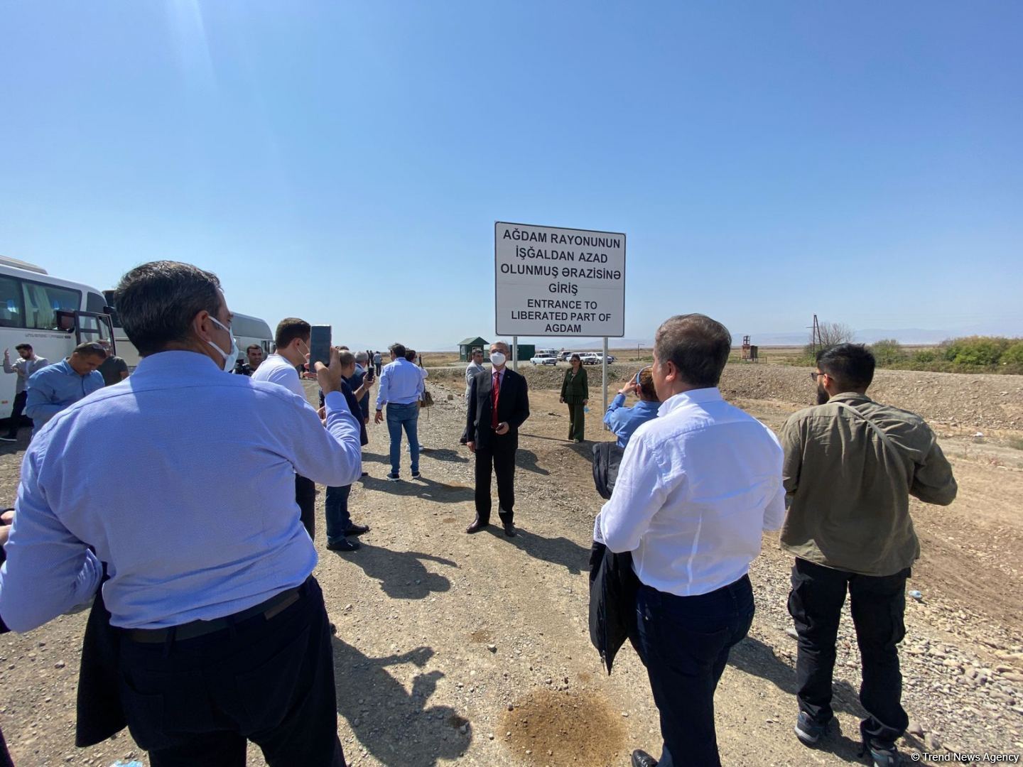 Turkic Council states' delegations in Azerbaijan's liberated Aghdam (PHOTO)