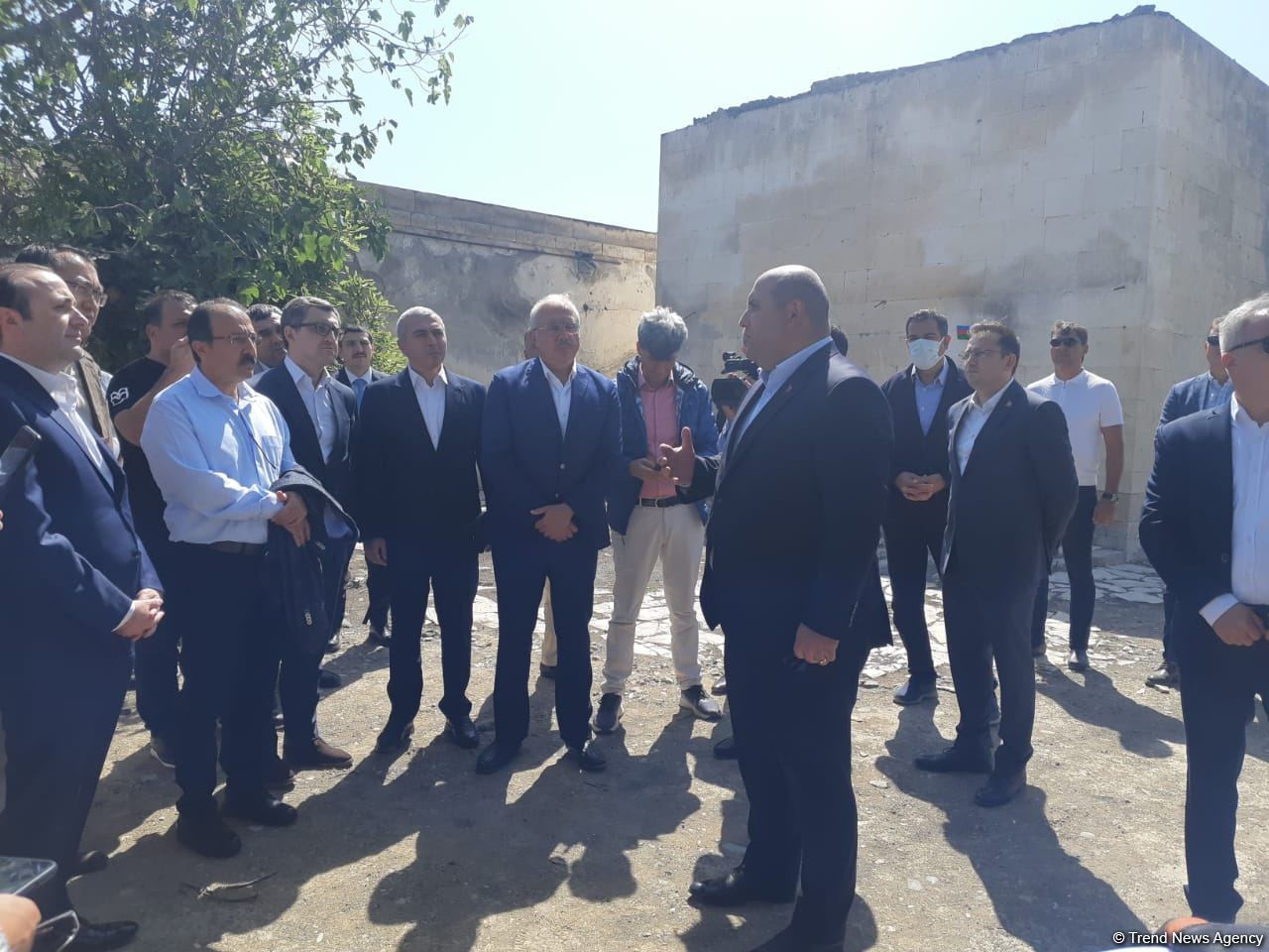Turkic Council delegation visits 'Imaret' complex in Aghdam (PHOTO)