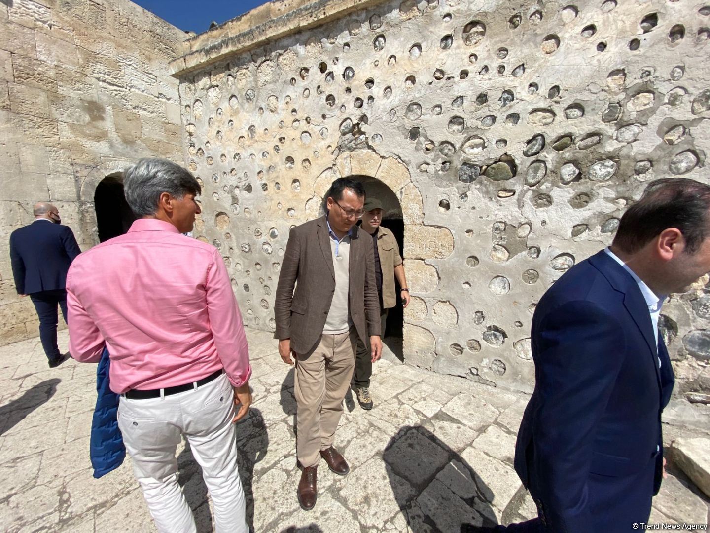 Turkic Council delegation visits 'Imaret' complex in Aghdam (PHOTO)