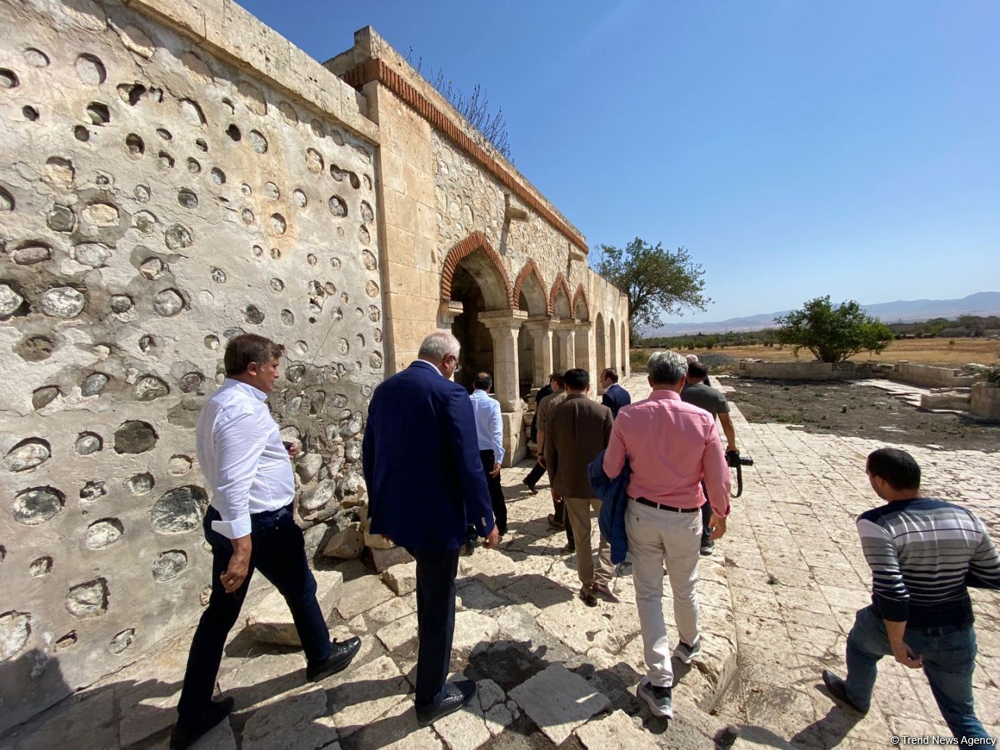 Turkic Council delegation visits 'Imaret' complex in Aghdam (PHOTO)