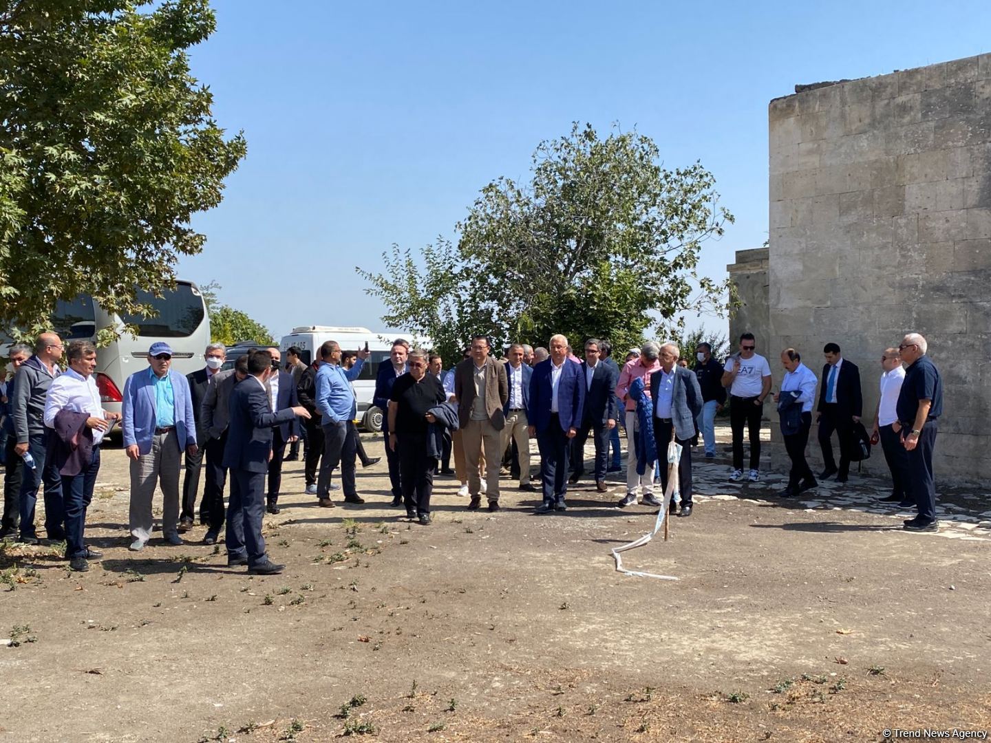 Turkic Council delegation visits 'Imaret' complex in Aghdam (PHOTO)