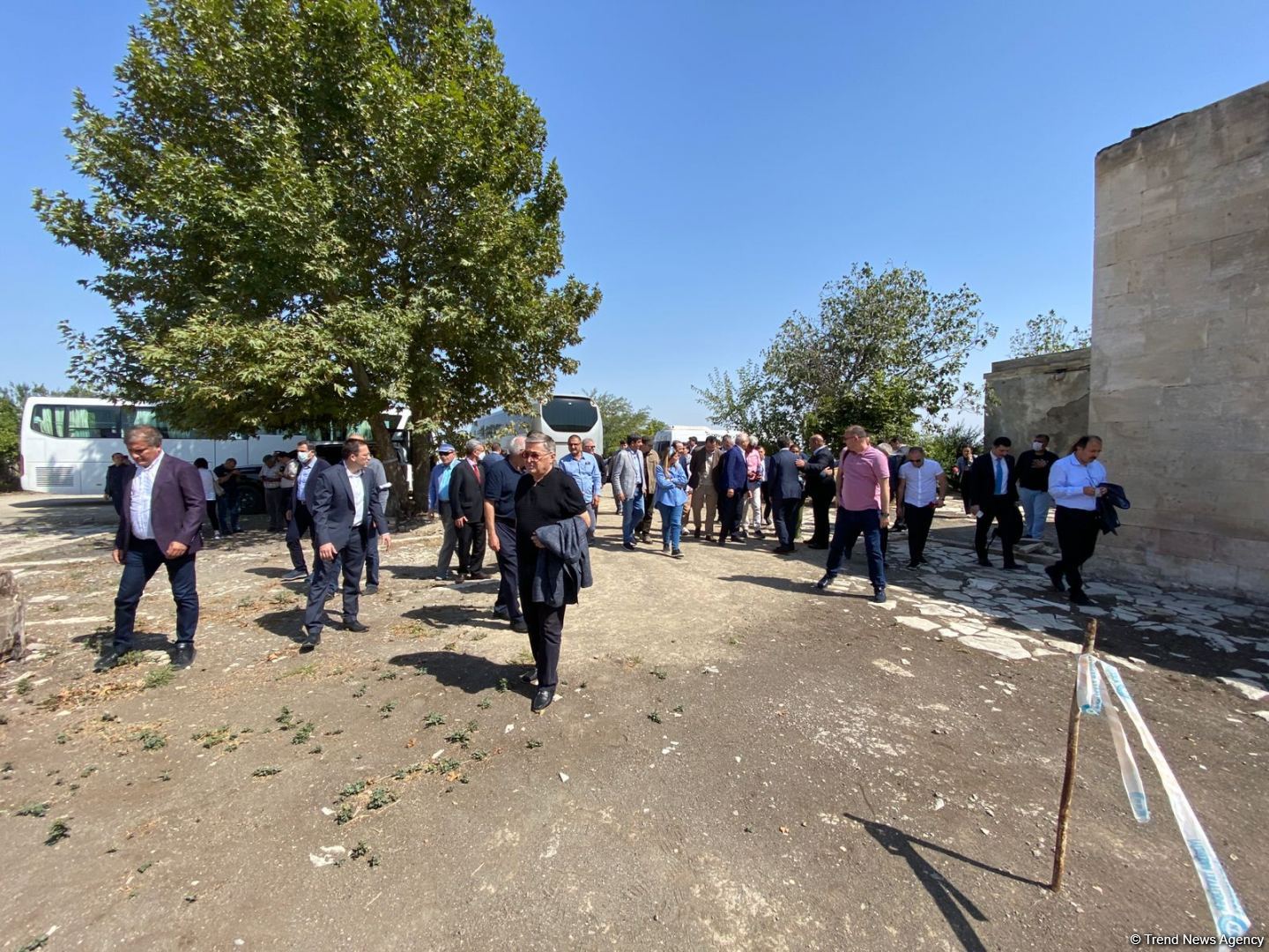 Turkic Council delegation visits 'Imaret' complex in Aghdam (PHOTO)