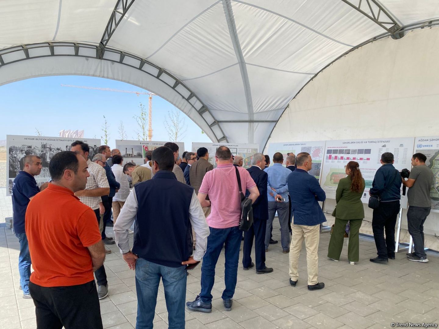 Turkic Council delegation visits 'Imaret' complex in Aghdam (PHOTO)
