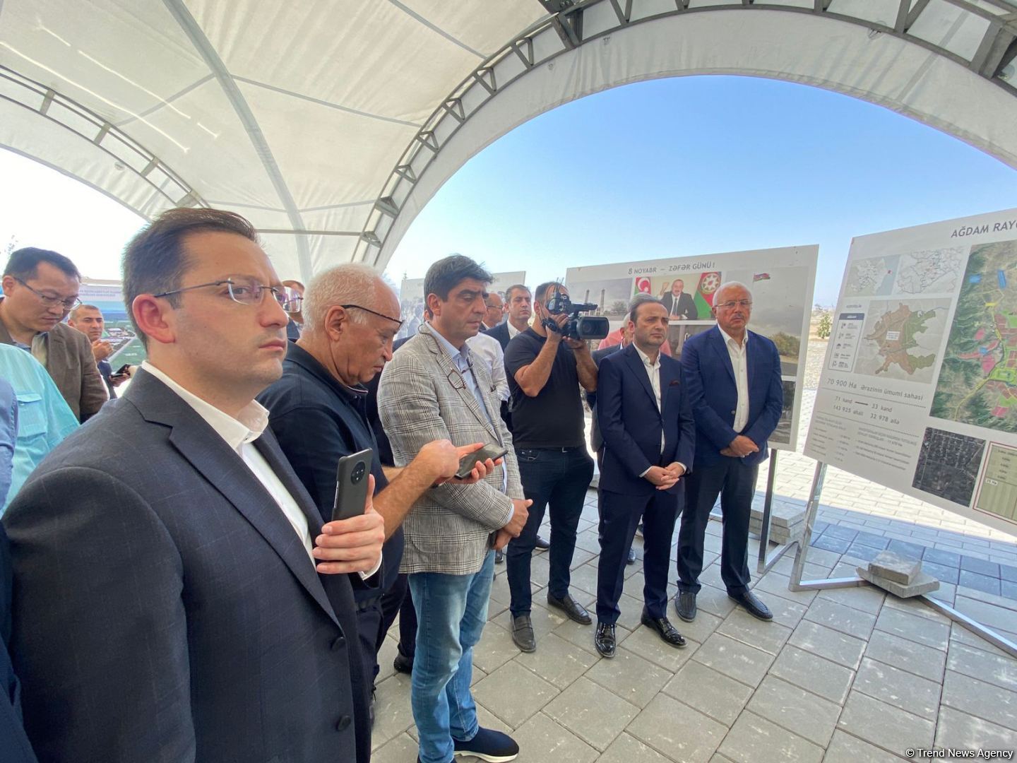 Turkic Council delegation visits 'Imaret' complex in Aghdam (PHOTO)