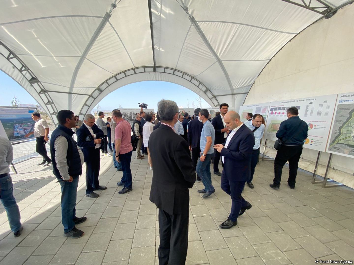 Turkic Council delegation visits 'Imaret' complex in Aghdam (PHOTO)