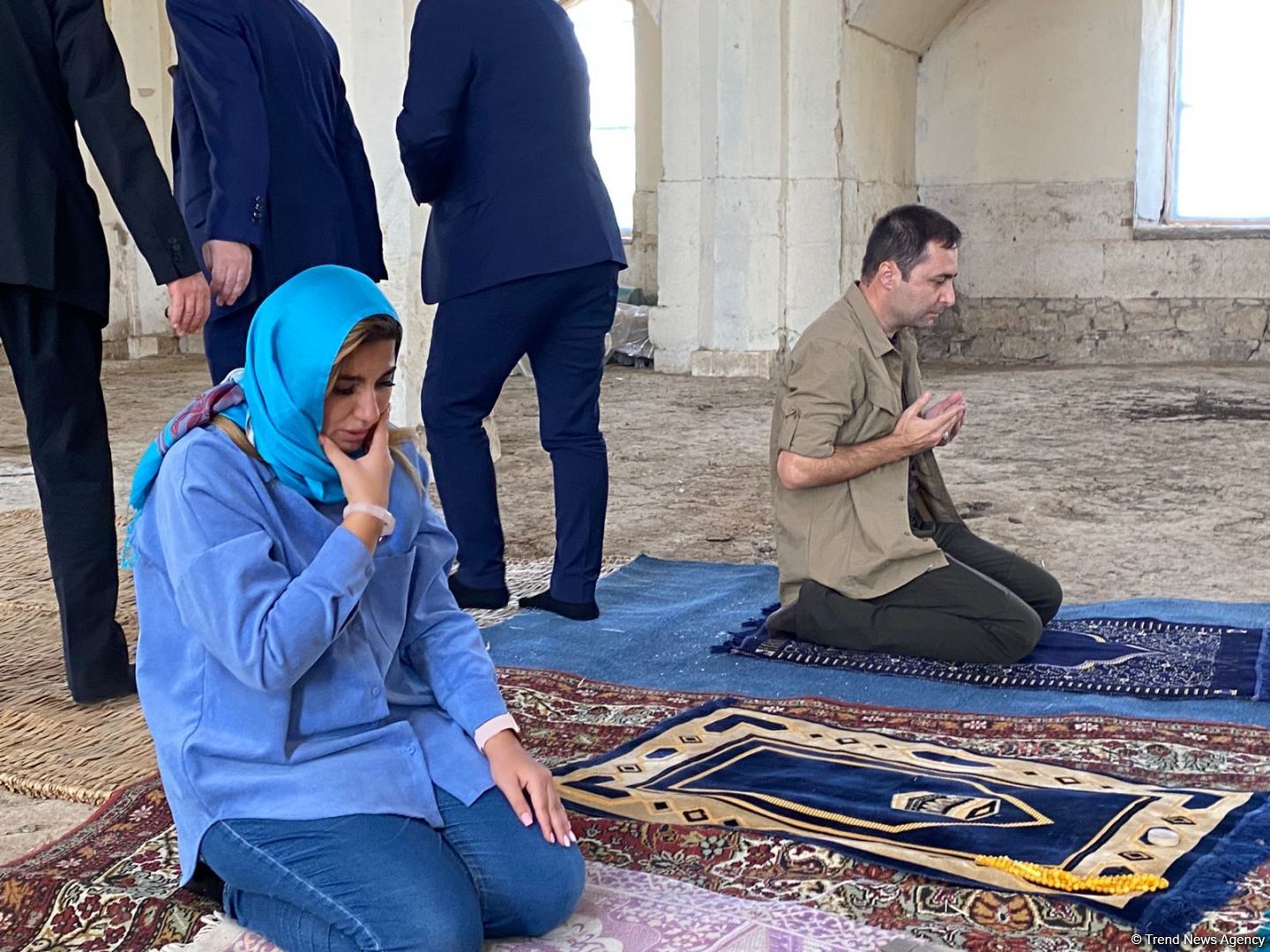 Turkic Council delegation visits 'Imaret' complex in Aghdam (PHOTO)
